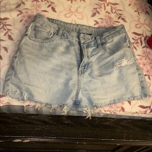 American Eagle Outfitters Light Wash Jean Shorts